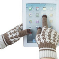 Touch Screen Soft Stylus Patterned Gloves